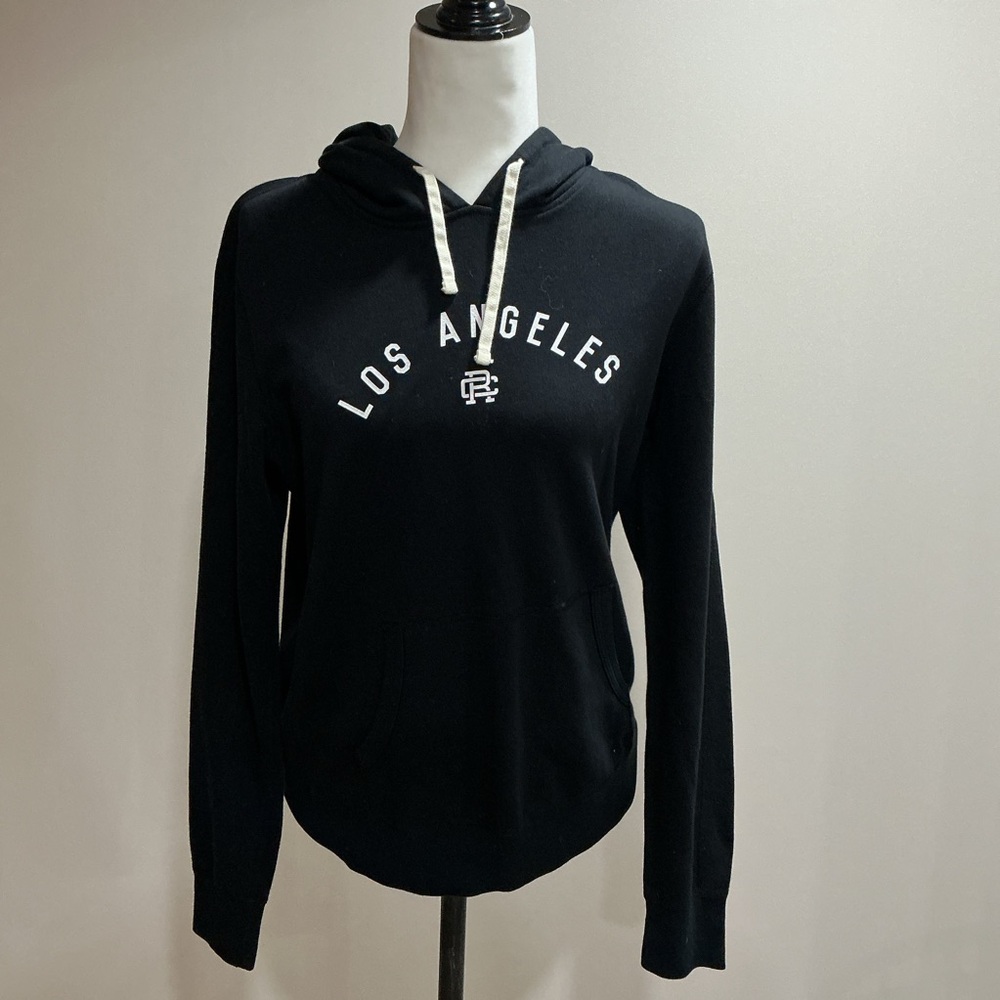Reigning Champ Black Los Angeles Hoodie size large